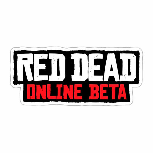 Red Dead Online Beta Stickers Set