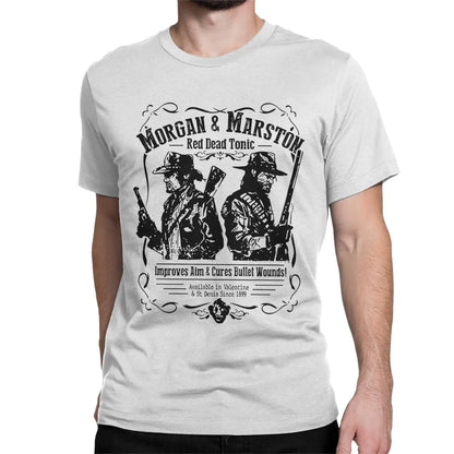 Red Dead Redemption Morgan & Marston 100% Cotton Tshirt