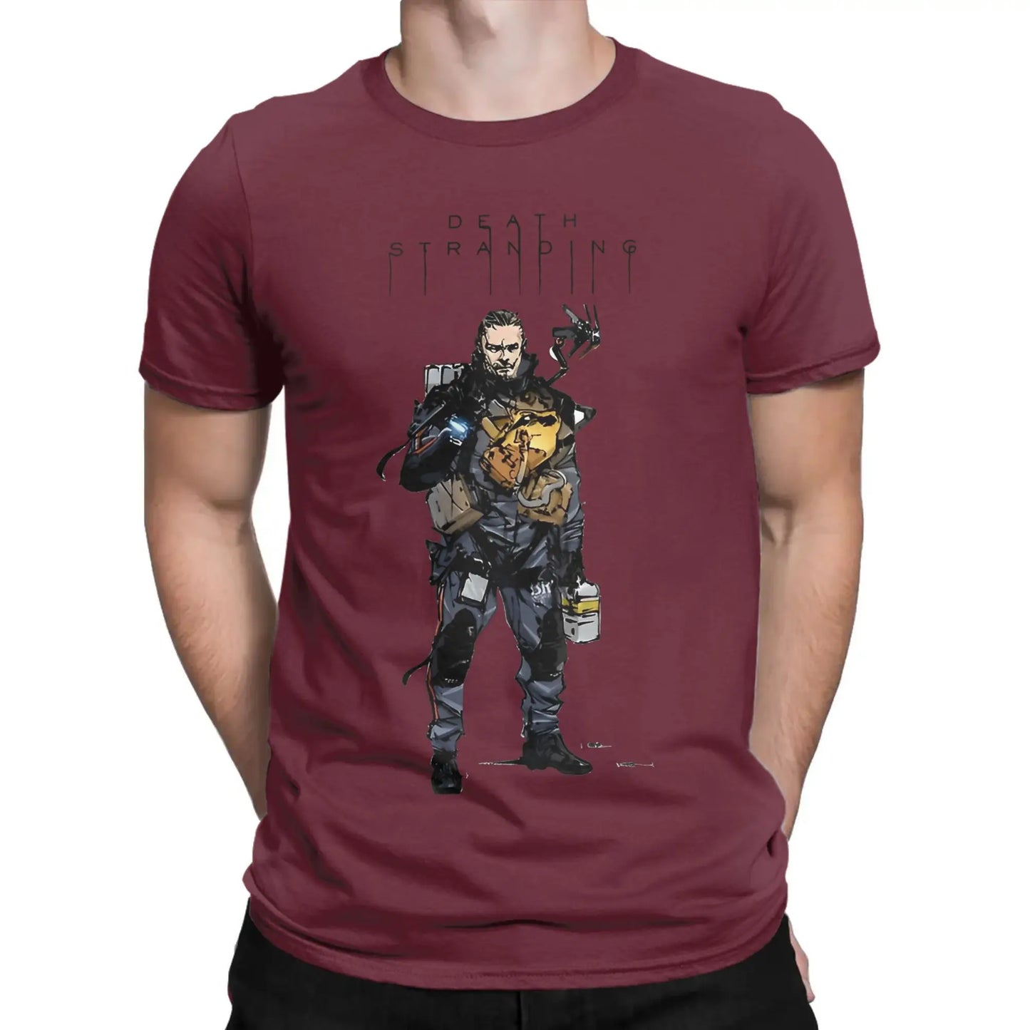 Death Stranding Game Tshirt Fanmade Cotton Tee