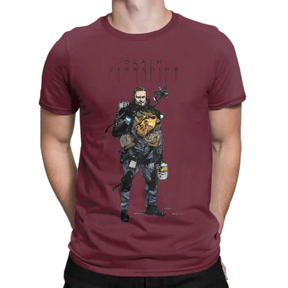 Death Stranding Game Tshirt Fanmade Cotton Tee