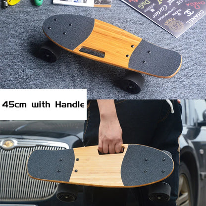 Bamboo Mini Professional Skateboard - 3 Types - Available at 2Fast2See.co