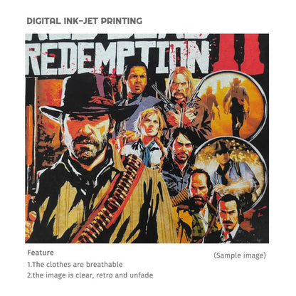 Red Dead Redemption Game Premium Rare Design Vintage Tshirt