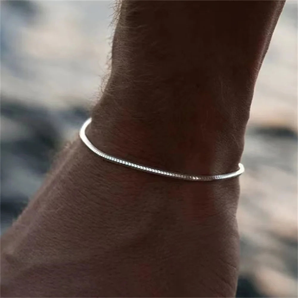 Casual Stainless Steel Bracelet Summer Jewelry - Available at 2Fast2See.co