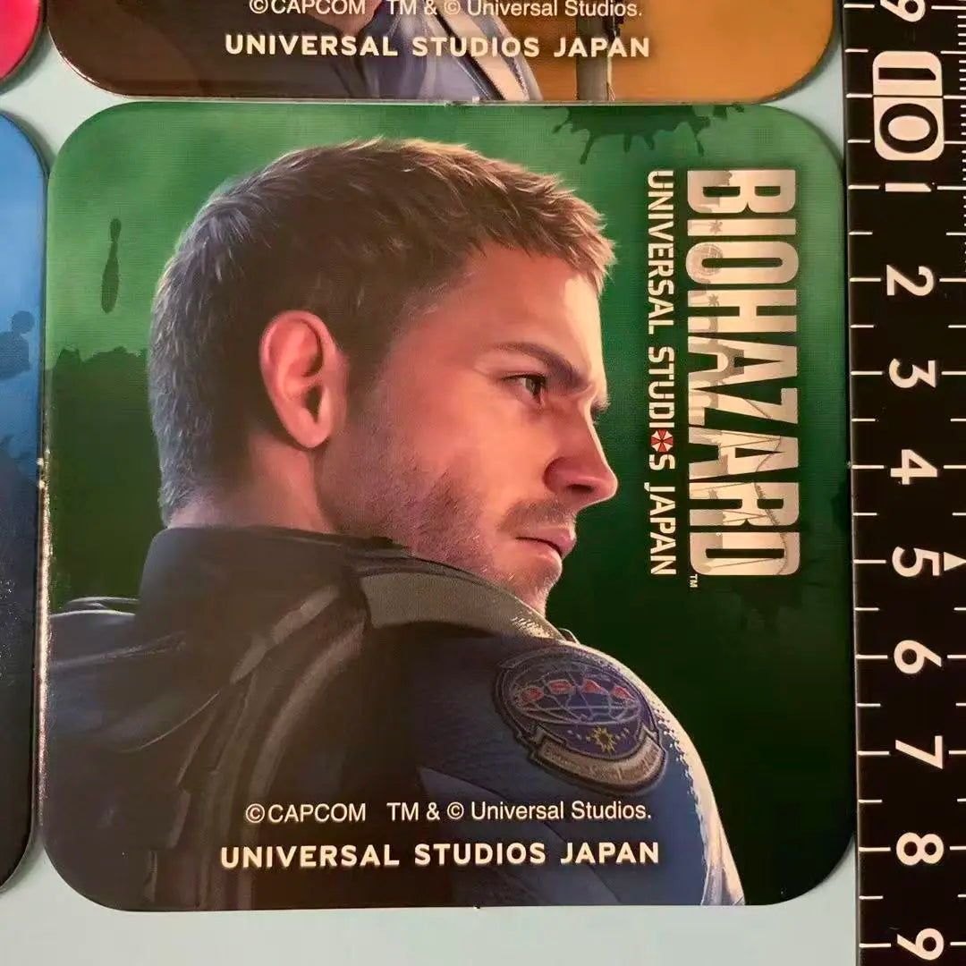 Resident Evil Capcom Video Game Characters Souvenir Coasters