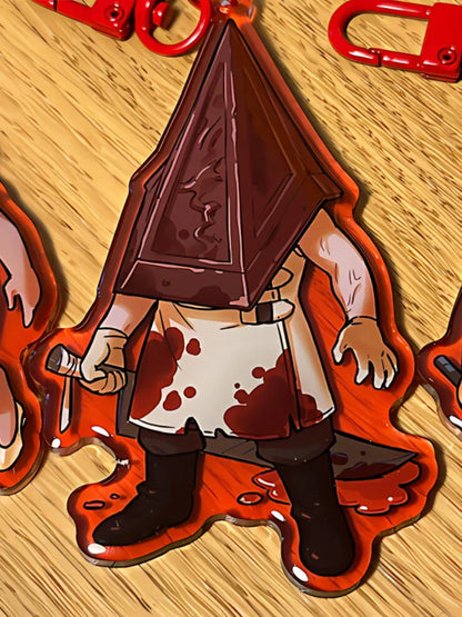Silent Hill 3 Acrylic Keychain Creative Video Game Peripherals