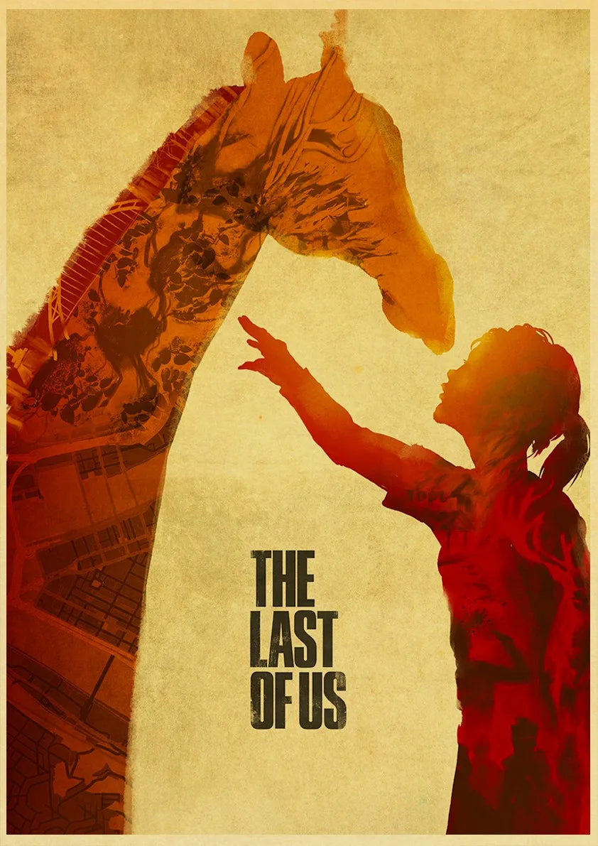 The Last of Us Ellie Part II Retro Poster - O / 20X30cm Available at 2Fast2See.co