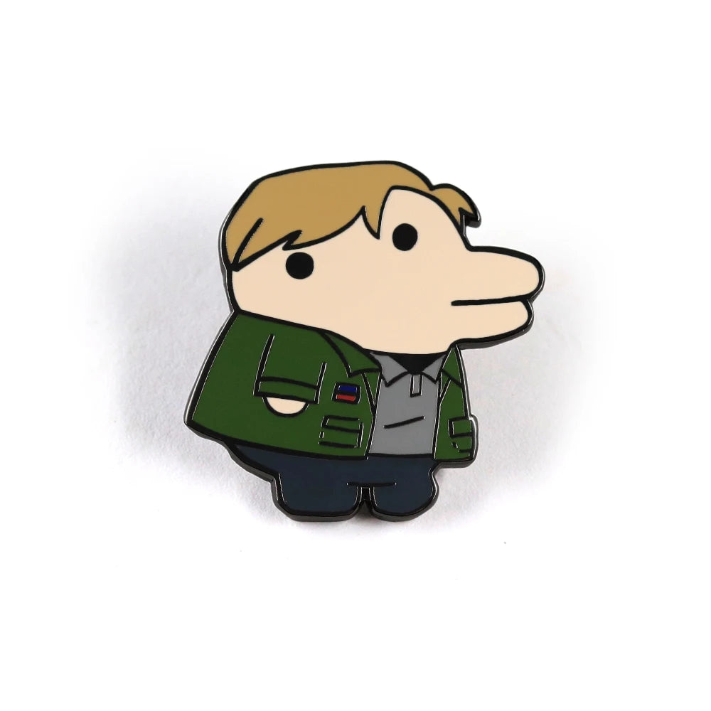Silent Hill 2 James Sunderland  Style Enamel Pin