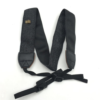 Vintage Photography Camera Strap - Vintage Black Available at 2Fast2See.co
