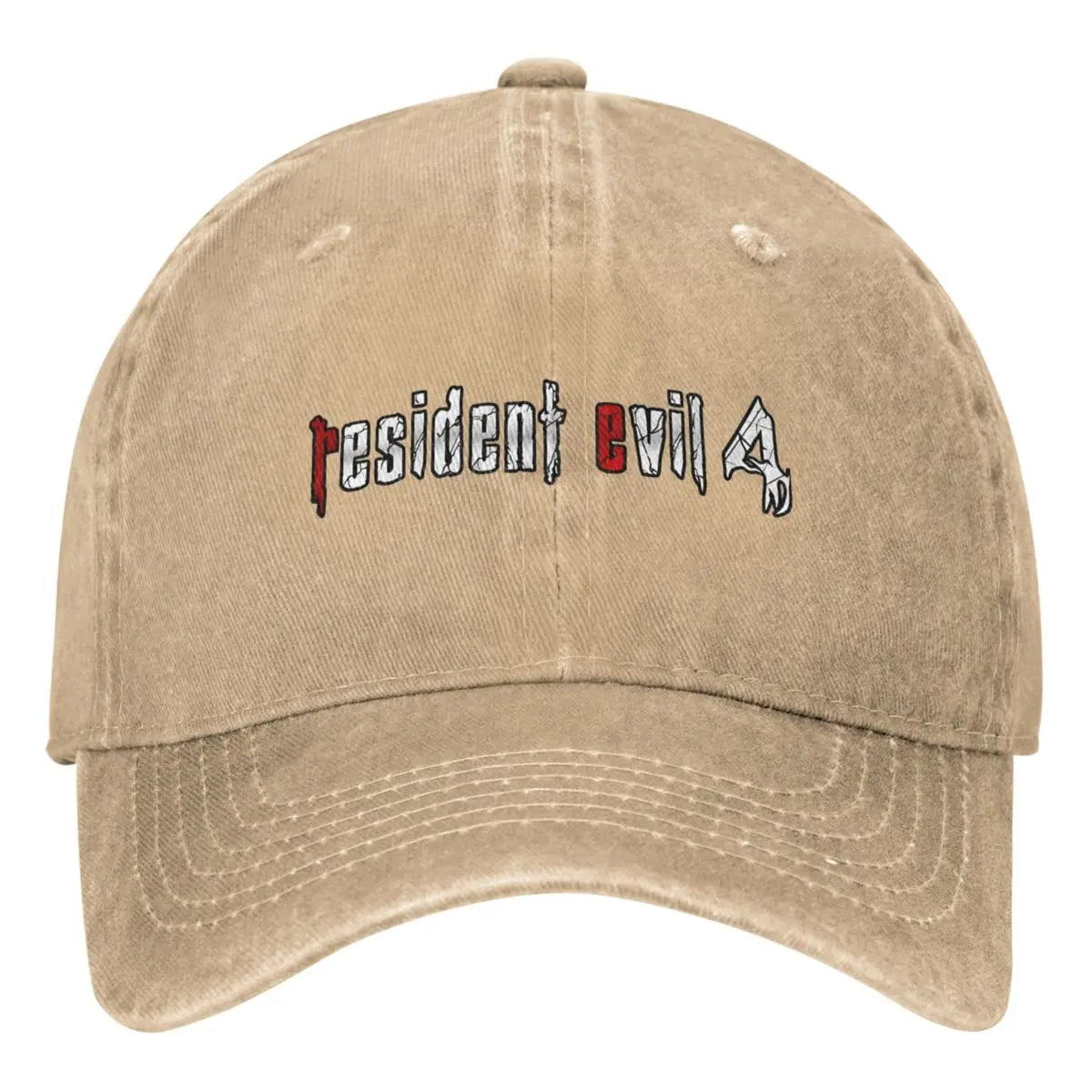 Resident Evil 4 Logo Washed Baseball Cap