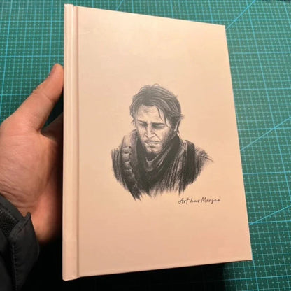 Red Dead Redemption 2 Arthur Morgan Hardcover Sew‑Bound Journal Collectible