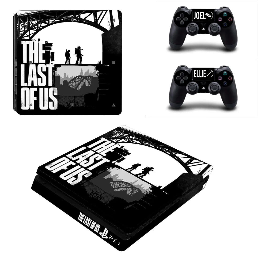 The Last of Us PS4 Skin Sticker for Console and Controllers - Skin 3 Available at 2Fast2See.co