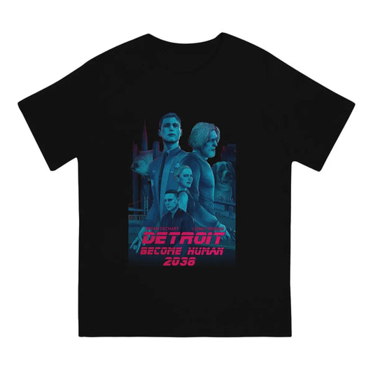 Detroit Become Human 2038 Retro Inspired Tshirt