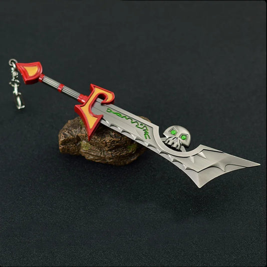World of Warcraft 18cm Weapon Model Keychain - Default Title Available at 2Fast2See.co