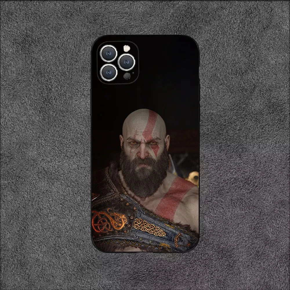 God of War Kratos Phone Case For iPhone