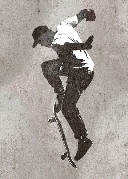 Popular & Artistic Skateboard Posters - 6 / 30X40cm Unframed Available at 2Fast2See.co