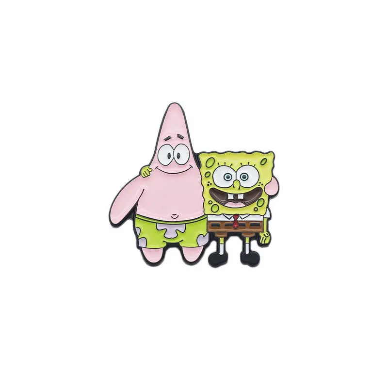 SpongeBob & Patrick Enamel Pin - Available at 2Fast2See.co