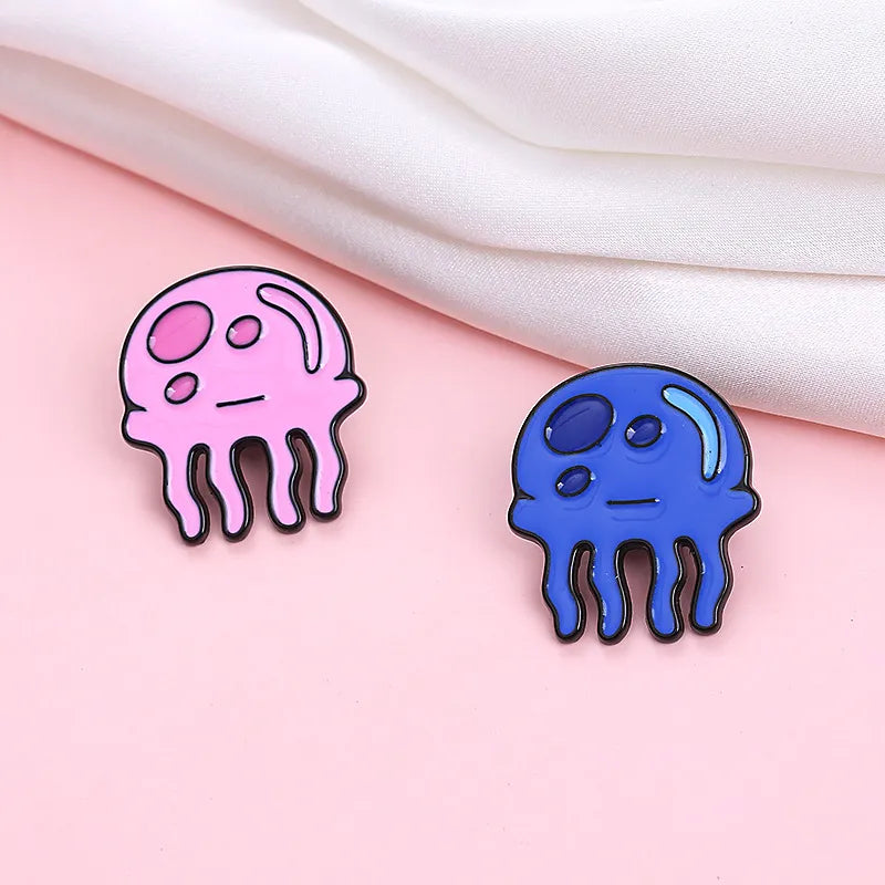 SpongeBob Jellyfish Enamel Pin - Available at 2Fast2See.co