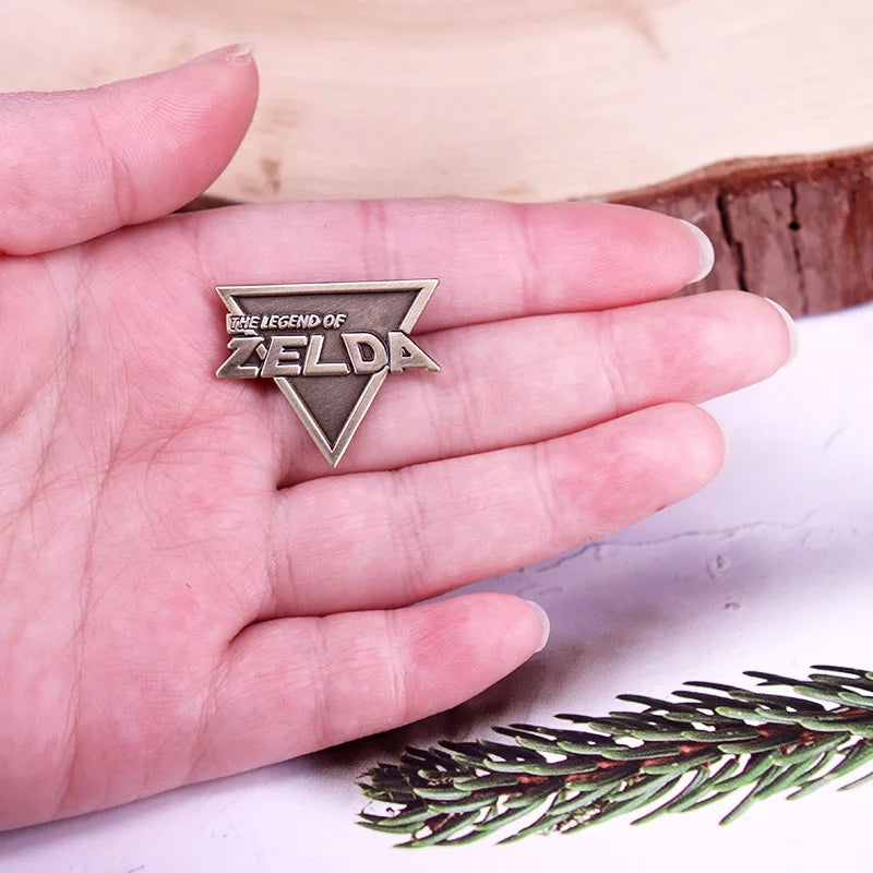 The Legend of Zelda Vintage Game Logo Enamel Pin