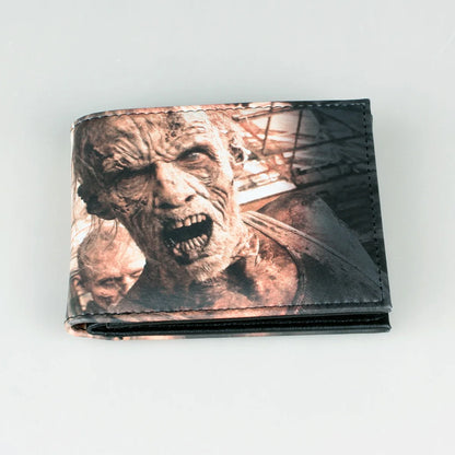 Gaming Survival Zombie Wallet ID Credit Card Holder