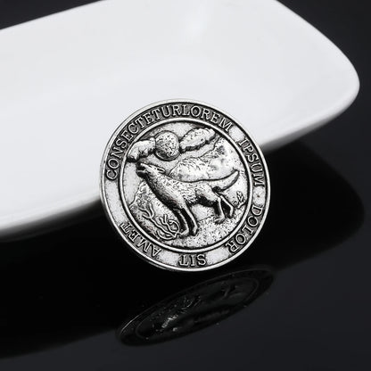 Resident Evil 8 Retro Wolf Coin Souvenir