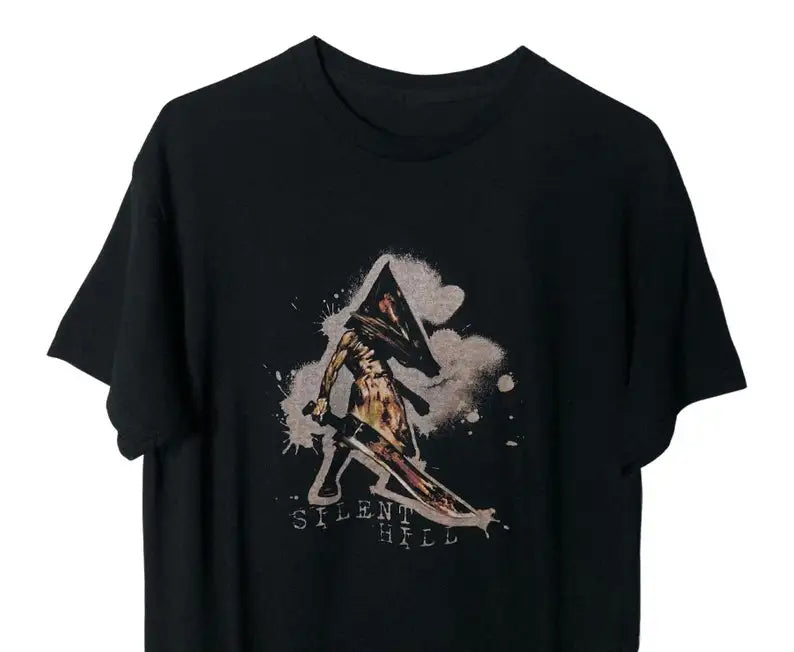 Silent Hill Video Game Limited Print Design Tshirt