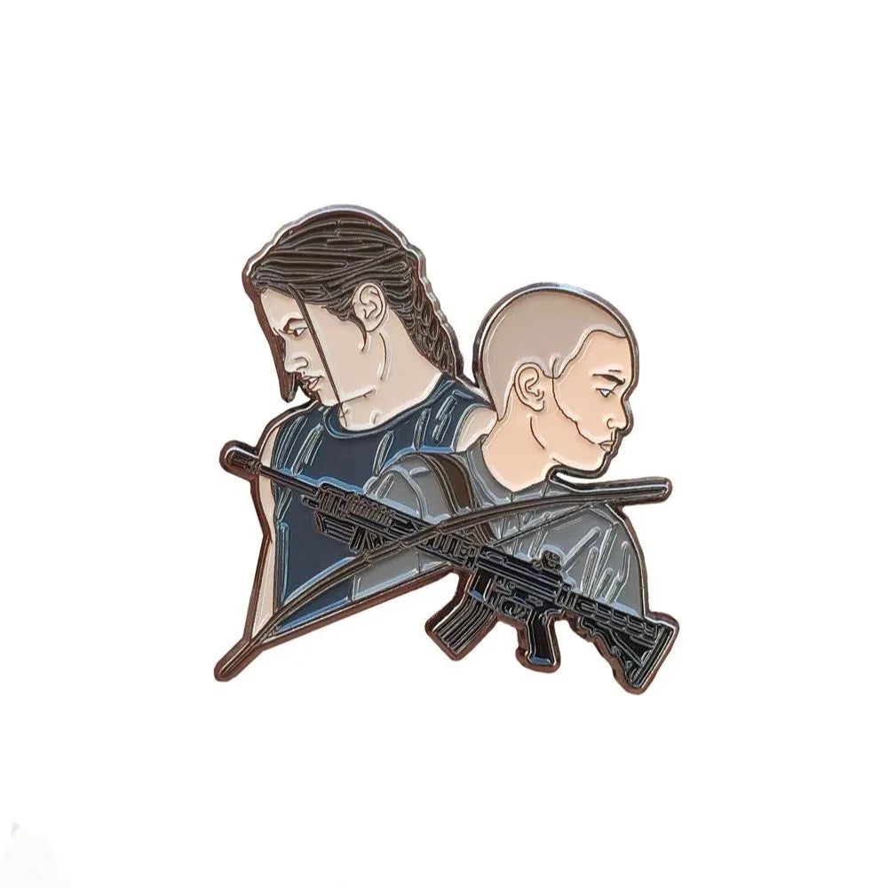 The Last Of Us Part II Abby & Lev Enamel Pin - Available at 2Fast2See.co