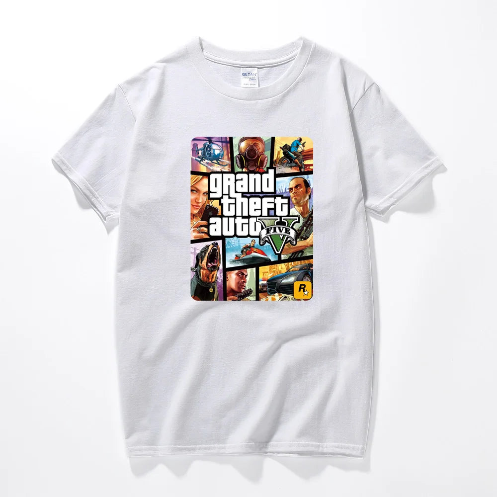 Grand Theft Auto Game GTA 5 Tshirt