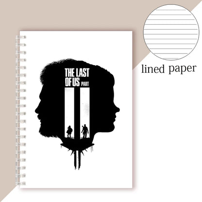 A5 Spiral The Last of Us Notebook Retro Journal Lined & Blank - Design 1 / A5 Available at 2Fast2See.co