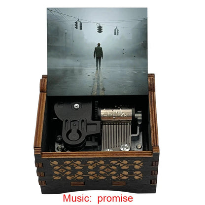 Silent Hill 2 Classic Soundtrack《Promise》Adapted 18-Tone Wooden Music Box