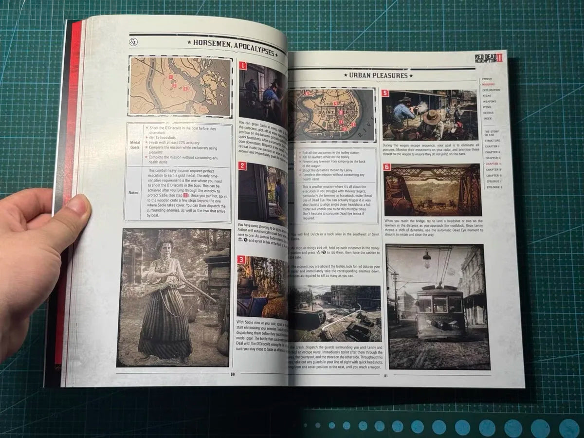 RDR2 Ultimate Strategy Guide English Collector Edition Hardcover Game Walkthrough Guide