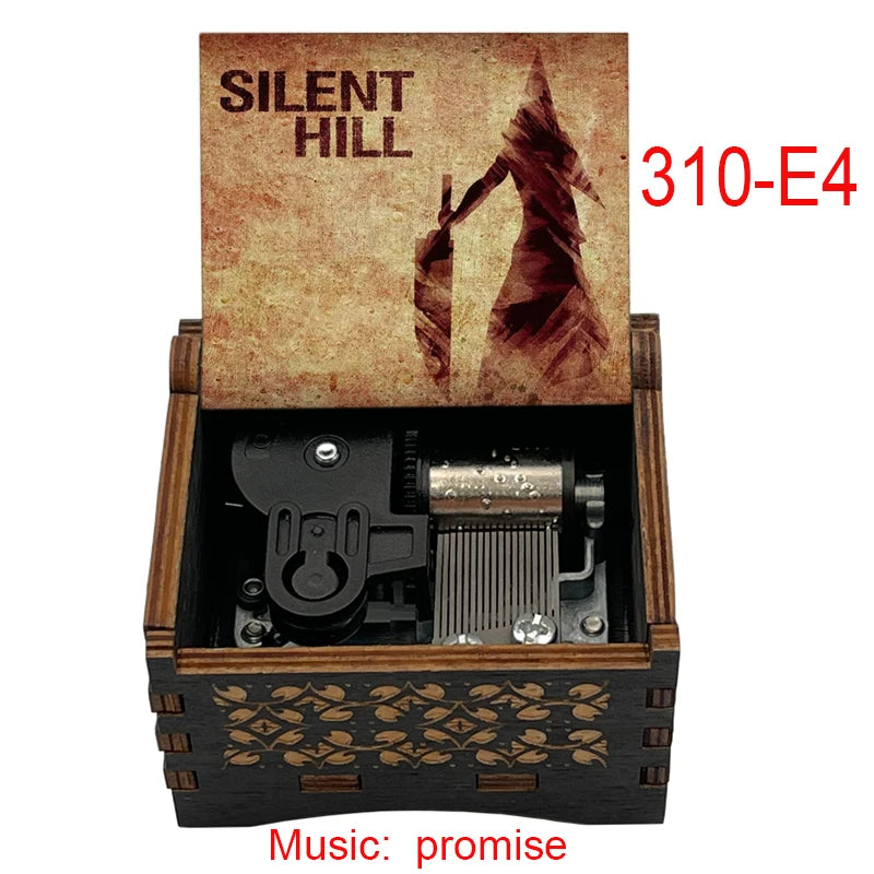Silent Hill 2 Classic Soundtrack《Promise》Adapted 18-Tone Wooden Music Box