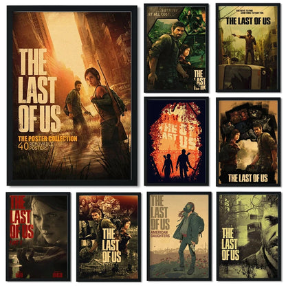 The Last Of Us Vintage Anime Posters - Available at 2Fast2See.co