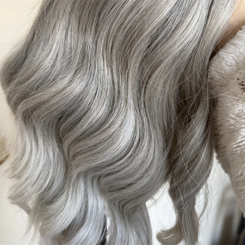 Resident Evil 9 Grace Ashcroft Cosplay Wig Gradient Curly Hair