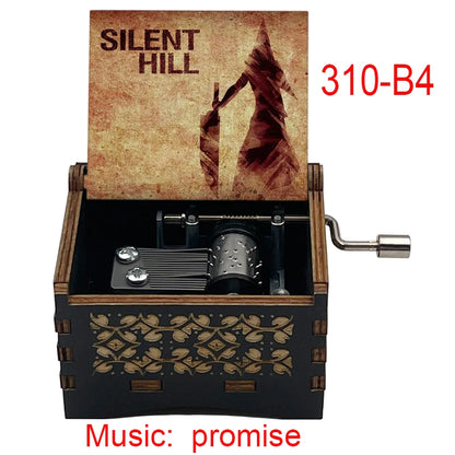 Silent Hill 2 Classic Soundtrack《Promise》Adapted 18-Tone Wooden Music Box