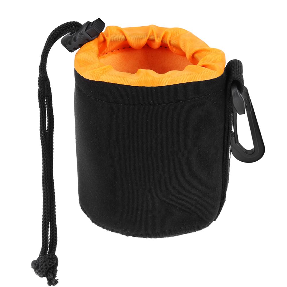 Premium Waterproof Camera Lense Case - S - Orange Available at 2Fast2See.co