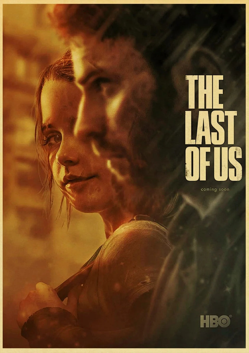 The Last of Us Ellie Part II Retro Poster - B / 20X30cm Available at 2Fast2See.co
