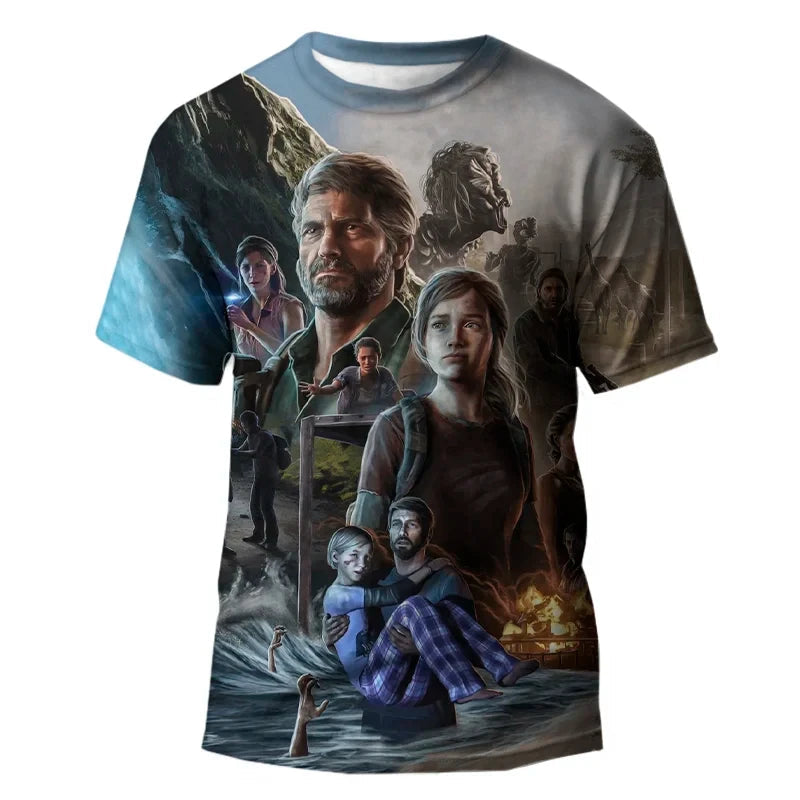 The Last Of Us TShirts - T-Shirt - 1 / XXS Available at 2Fast2See.co