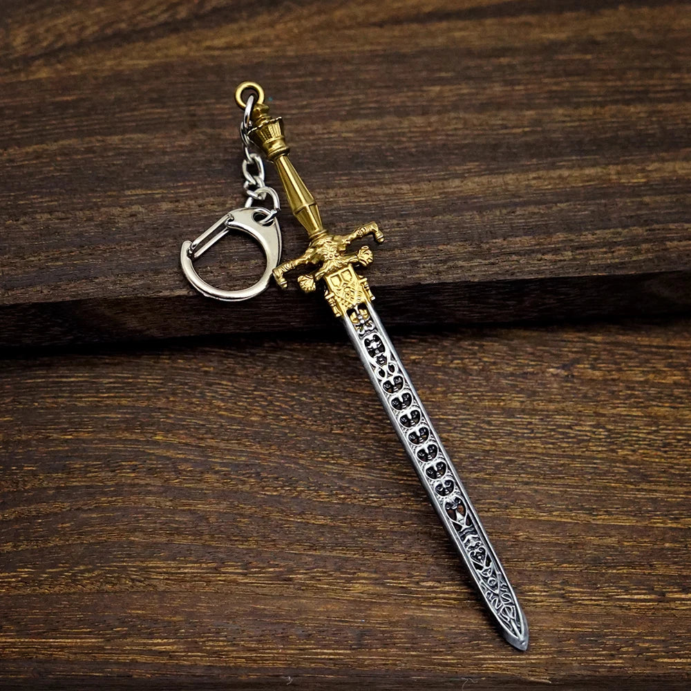 Dark Souls Sword of Night and Flame Keychain