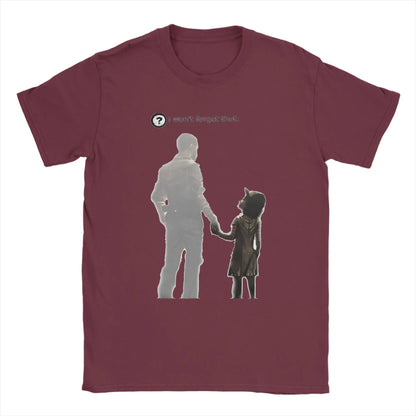 The Walking Dead I Wont Forget That Clementine  & Lee Tshirt