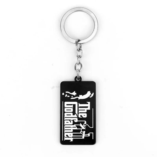The Godfather Logo Keychain Pendant - Default Title Available at 2Fast2See.co