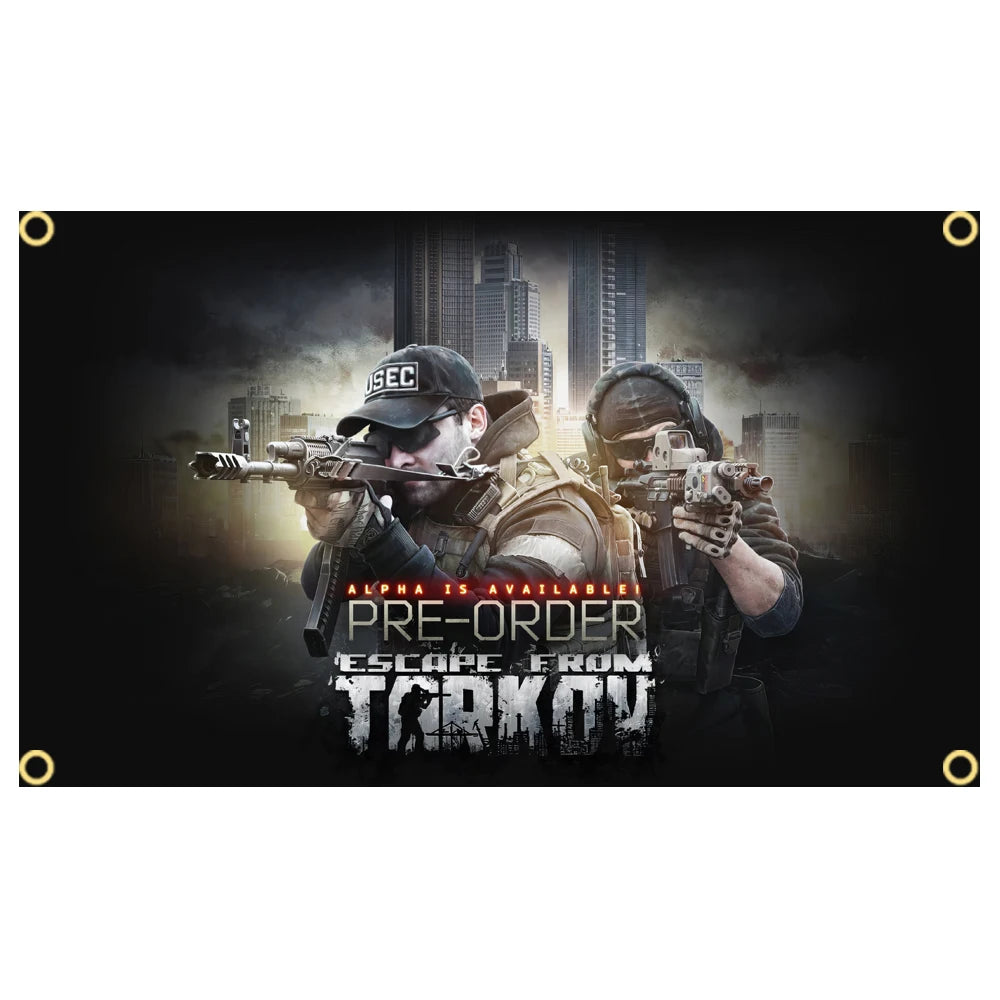 Escape From Tarkov Cinematic Fabric Banners - 4 / 60 x 90cm Available at 2Fast2See.co