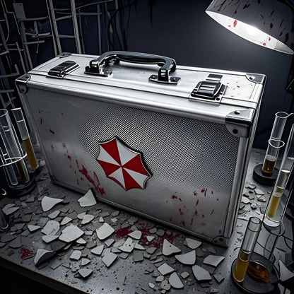 Umbrella Company Biochemistry Suitcase Cosplay Villainous Item Prop Replica
