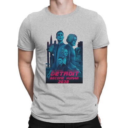Detroit Become Human 2038 Retro Inspired Tshirt