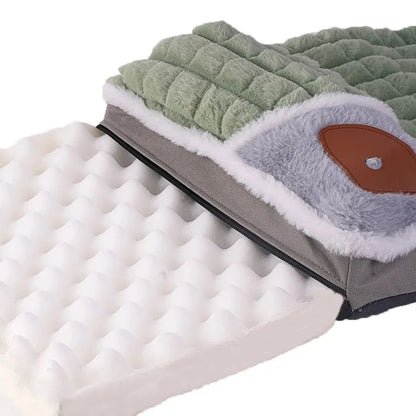 Retro Soft & Cozy Dog Bed - Protection and Comfort - Available at 2Fast2See.co