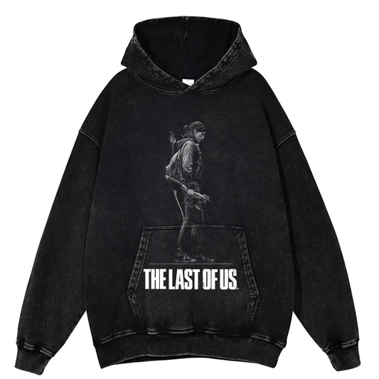 The Last of Us Part II Ellie Williams Vintage Cotton Hoodie