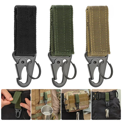 Tactical Outdoor Carabiner with Keychain - Available at 2Fast2See.co