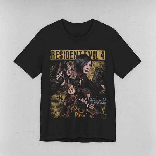 Resident Evil 4 Biohazard Theme Game Tshirt