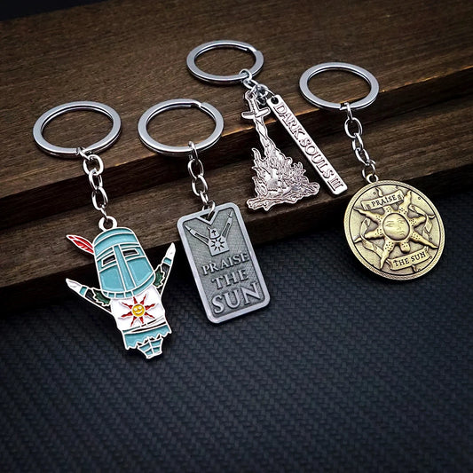 Dark Souls Steel Keychains Game Inspired Keychains