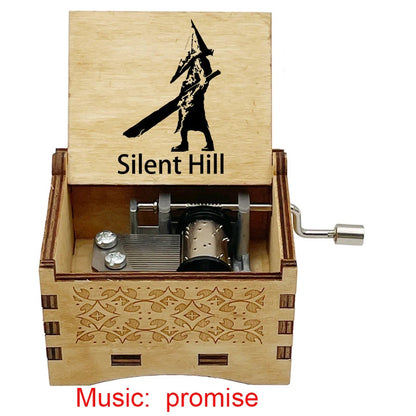 Silent Hill 2 Classic Soundtrack《Promise》Adapted 18-Tone Wooden Music Box