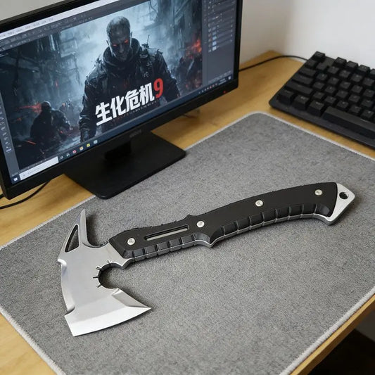 Leon Scott Kennedy RE9 Requiem Cosplay Tactical Axe